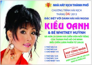Danh hài Kiều Oanh về nước làm show hài đặc biệt tháng 4