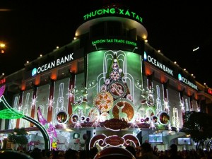 Không khí đón Giáng sinh tại Sài Gòn