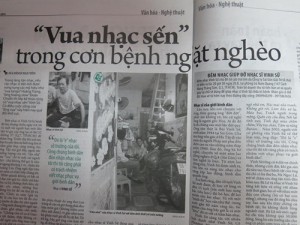 Bài đăng trên báo Thanh Niên