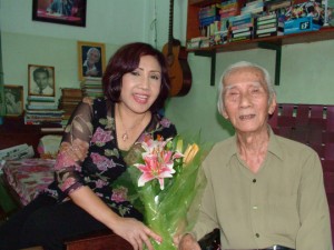 NSND Lệ Thủy và "Vua vọng cổ" Viễn Châu lúc sinh thời