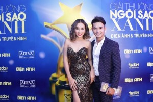 Hoa khôi - diễn viên Huỳnh Thi và Nguyễn Quốc Trường Thịnh