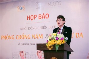 Dược sĩ Tiến là diễn giả chính của chuỗi hội thảo tư vấn "Phòng chống nám - Ung thư da" sắp diễn ra trên phạm vi toàn quốc
