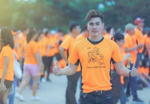 Nam vương Hoàng Gia Lâm lần đầu tham gia sự kiện Turkey Dash 6