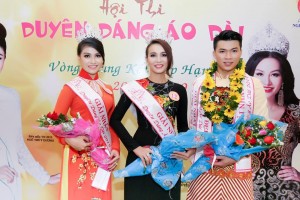 3 thí sinh đoạt giải Nhất bảng A, B và bảng dành cho Nam