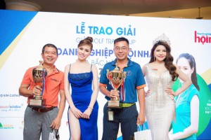 Á hậu Thư Dung làm nhà tài trợ, đồng hành cùng giải Golf tranh Cúp Dianh nghiệp và Hội nhập