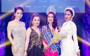 Hoa hậu Annie Kim Nguyễn và các vị giám khảo nổi tiếng