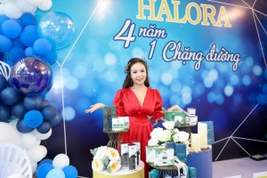 “Halora Dinner – 4 năm một chặng đường” đánh dấu cột mốc quan trọng trong sự nghiệp hình thành và phát triển của thương hiệu