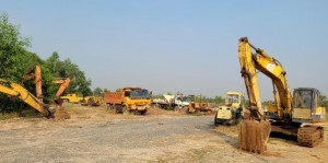 Một góc dự án đang bị "cấm vận"