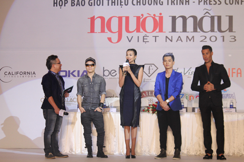 Từ phải sang: Adam Williams Page, Nam Trung, Thanh Hằng và Đỗ Mạnh Cường - Ảnh: Minh Nguyễn