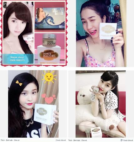 Các Hotgirl cũng tin dùng White Doctors