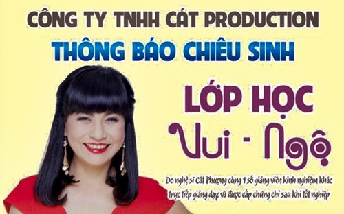 Cát Phượng chuẩn bị mở "Lớp học Vui - Ngộ"