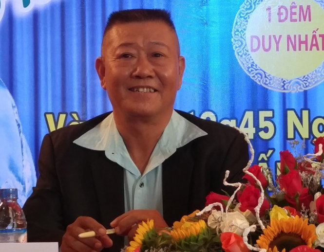 Nghệ sĩ hài Vũ Thanh - Ảnh: Nguyễn Lộc