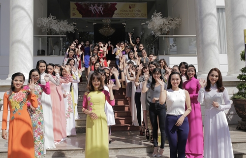 Các thí sinh dự thi vòng sơ khảo