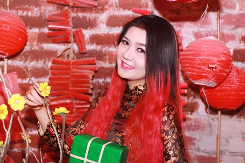 "Búp bê  8x" Triệu Trang