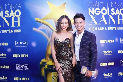 Hoa khôi - diễn viên Huỳnh Thi và Nguyễn Quốc Trường Thịnh