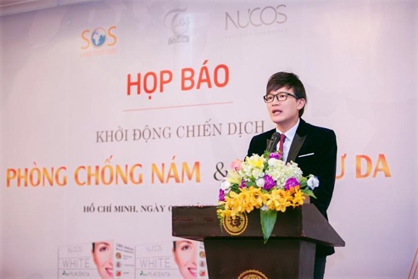 Dược sĩ Tiến là diễn giả chính của chuỗi hội thảo tư vấn "Phòng chống nám - Ung thư da" sắp diễn ra trên phạm vi toàn quốc