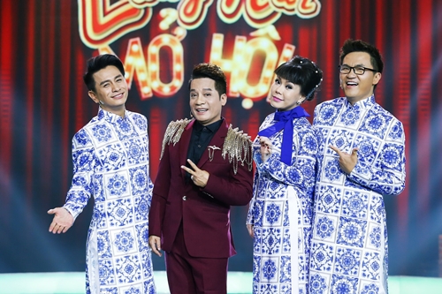 Thầy trò Minh Nhí, Việt Hương hợp sức cùng với Đại Nghĩa trên ghế nóng để tìm ra Quán quân Làng Hài Mở Hội 2017