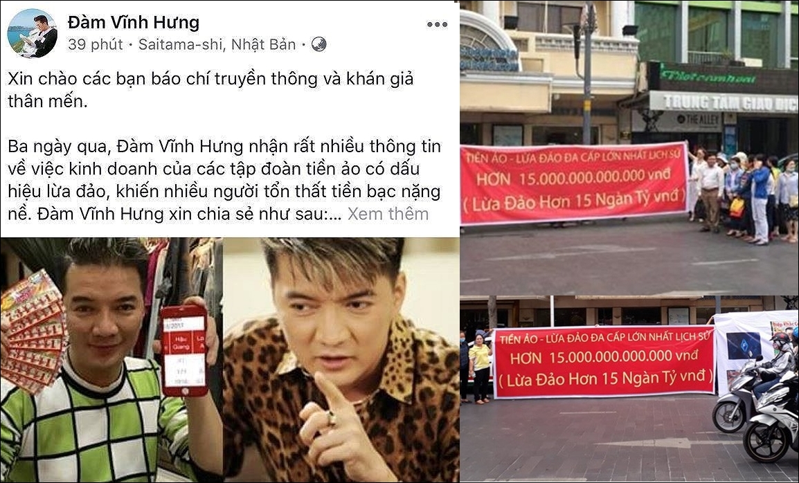 Đàm Vĩnh Hưng lại lên tiếng về vụ lừa đảo 15.000 tỉ