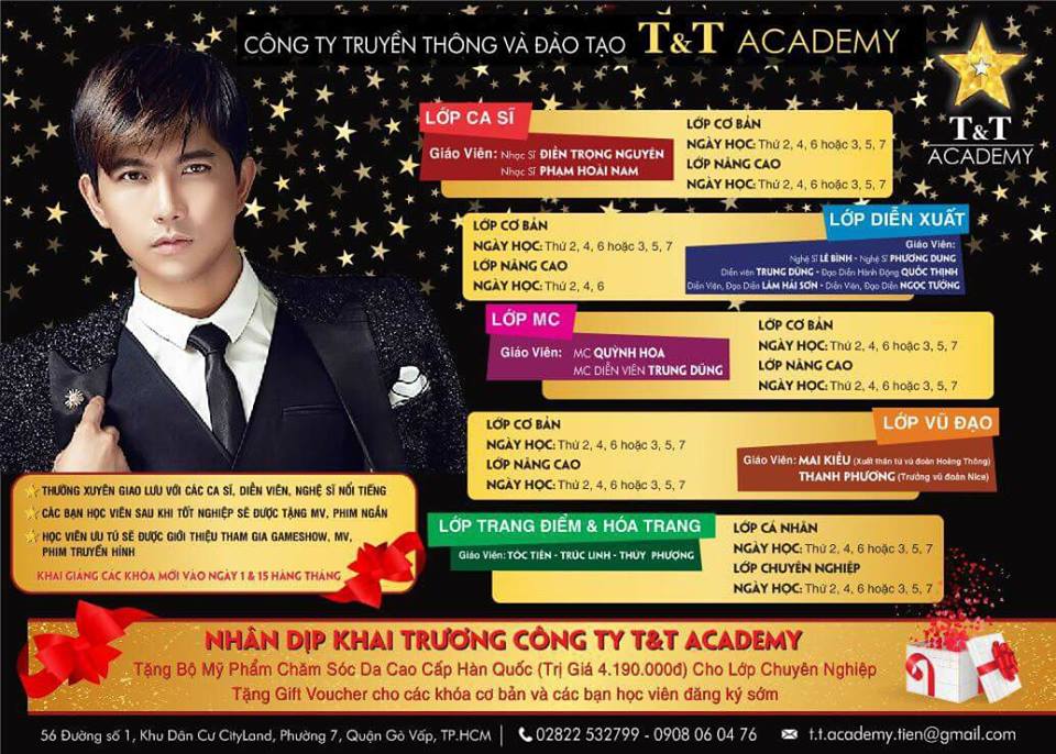 Các hoạt động chính của Công ty T&T Academy