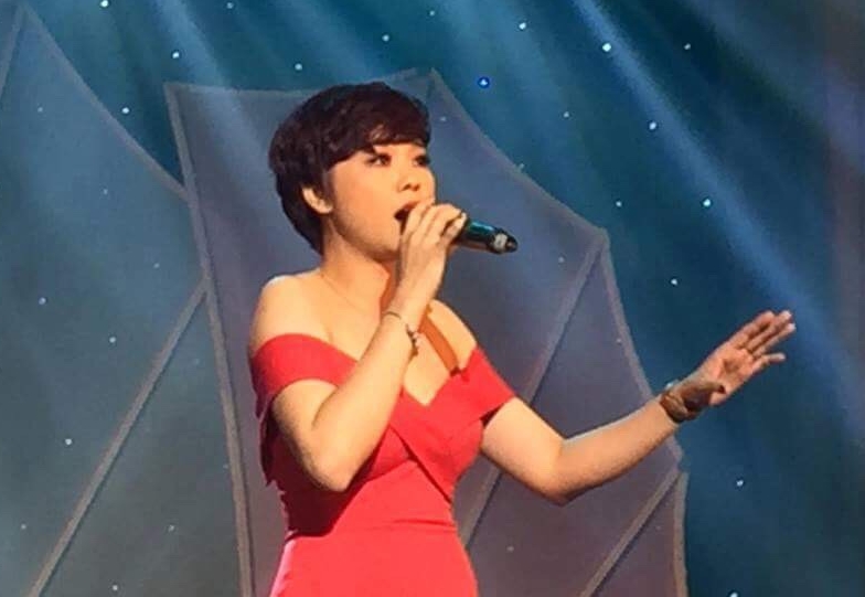 Ca sĩ Thái Bảo với mái tóc cá tính và giọng hát đấy nội lực