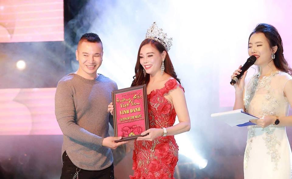 Á hậu Anh Nguyễn được vinh danh “Queen of the Night”