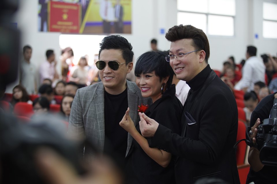 Ca sĩ Lam Trường, Phương Thanh đến ủng hộ Sỹ Luân