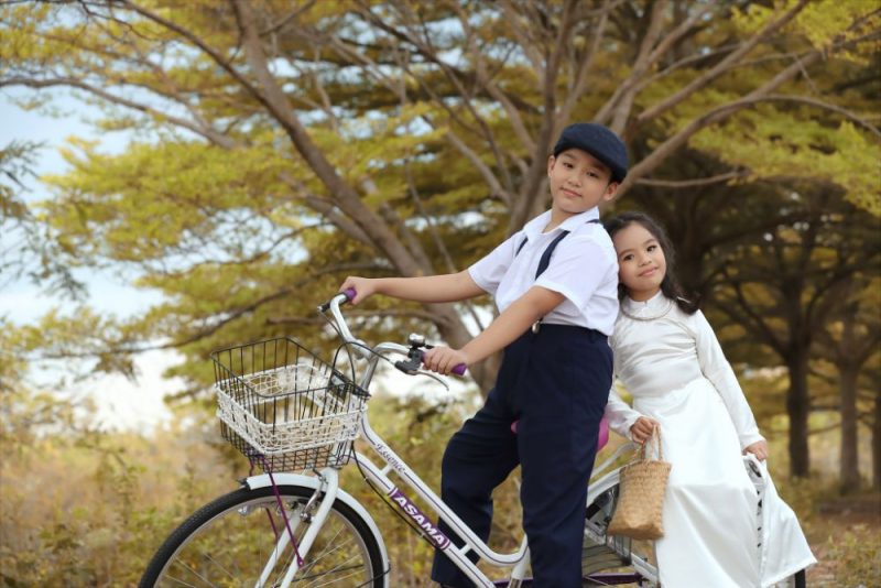 Cặp mẫu nhí Lê Gia Huy - Thiên Nga gợi lại ký ức xưa trong bộ ảnh Công tử Bạc Liêu - Người đẹp Tây Đô