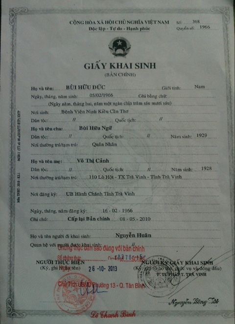 Cu 90 t khai sinh