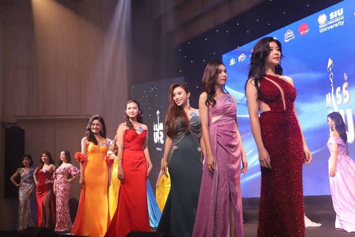 Các thí sinh tại vòng Bán kết cuộc thi Miss Siu 2023