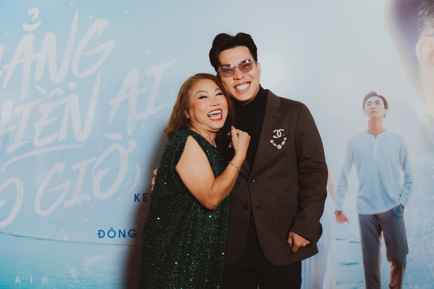 Ca sĩ Siu Black và Kevin Toàn trong buổi ra mắt MV