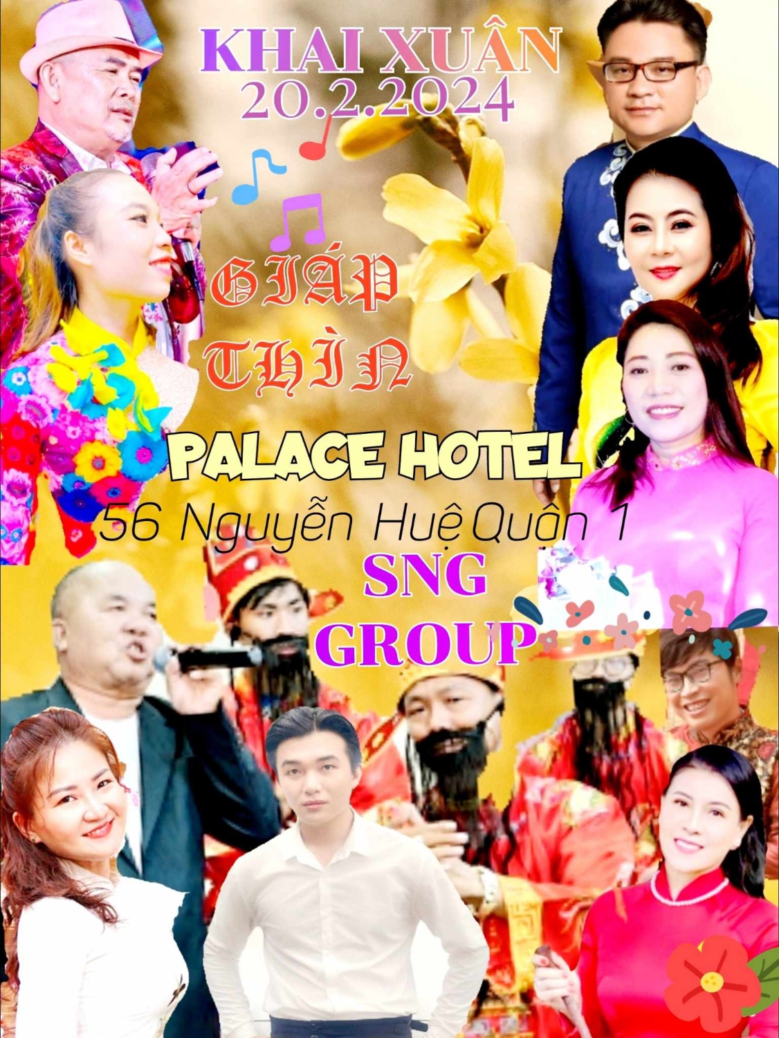 Các nghệ sĩ tham gia biểu diễn tại Gala