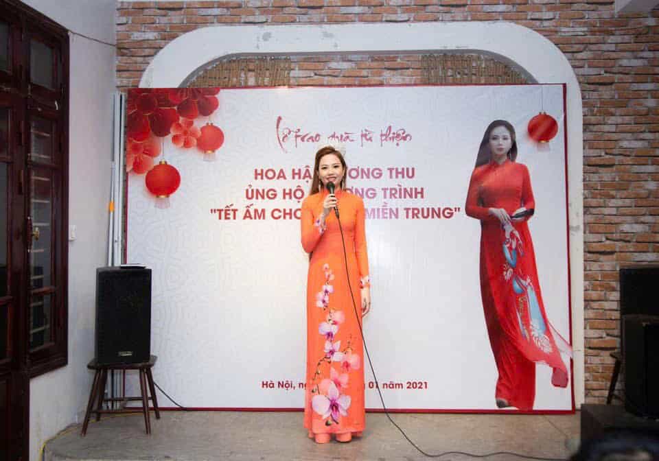 Hoa hậu truyền thông - Á hậu 2 Miss U30 Việt Nam Đặng Hương Thu