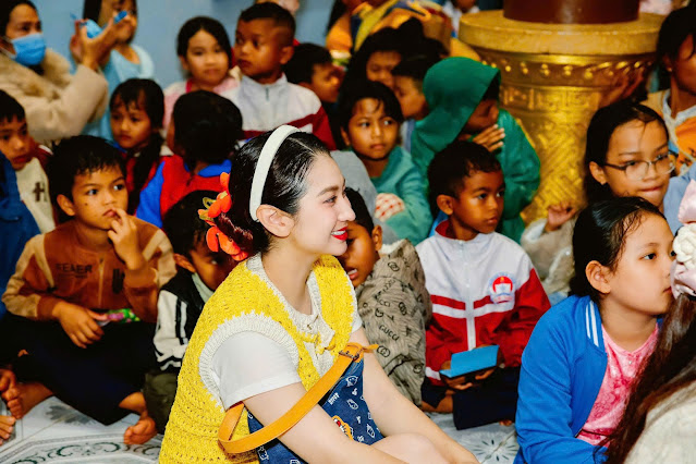 Cao Mỹ Kim thực hiện chương trình “Trung thu cho em” lần thứ 8 cho các em nhỏ
