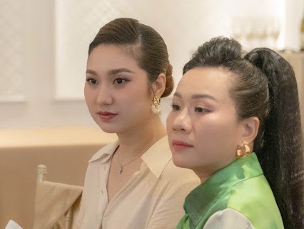 Cao Mỹ Kim cùng CEO Lê Phạm tham dự sự kiện kết nối MobiFone và VNeTrip