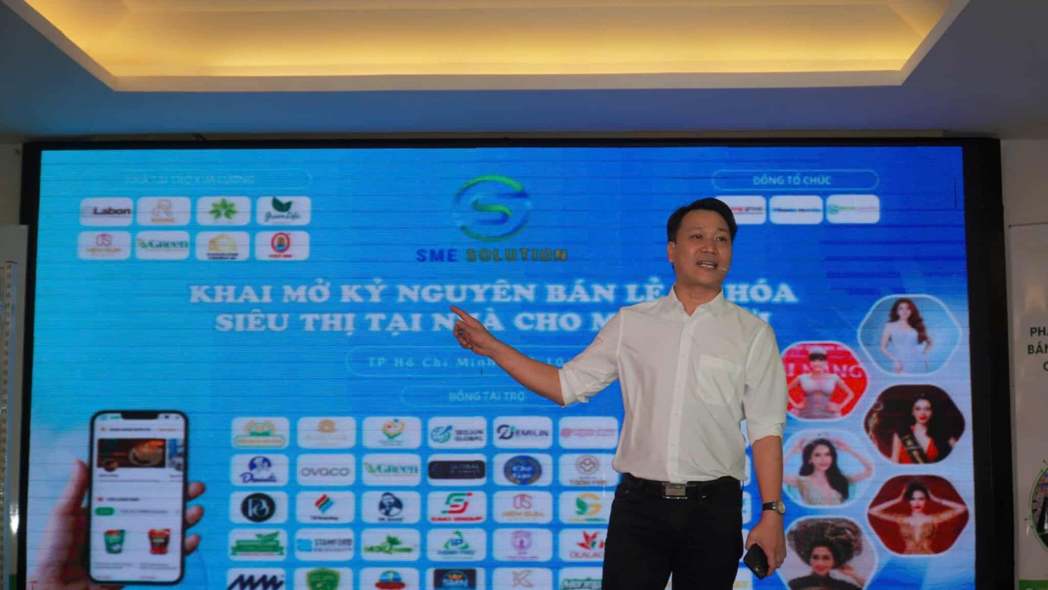 Chủ tịch SME Mart Hoàng Cường