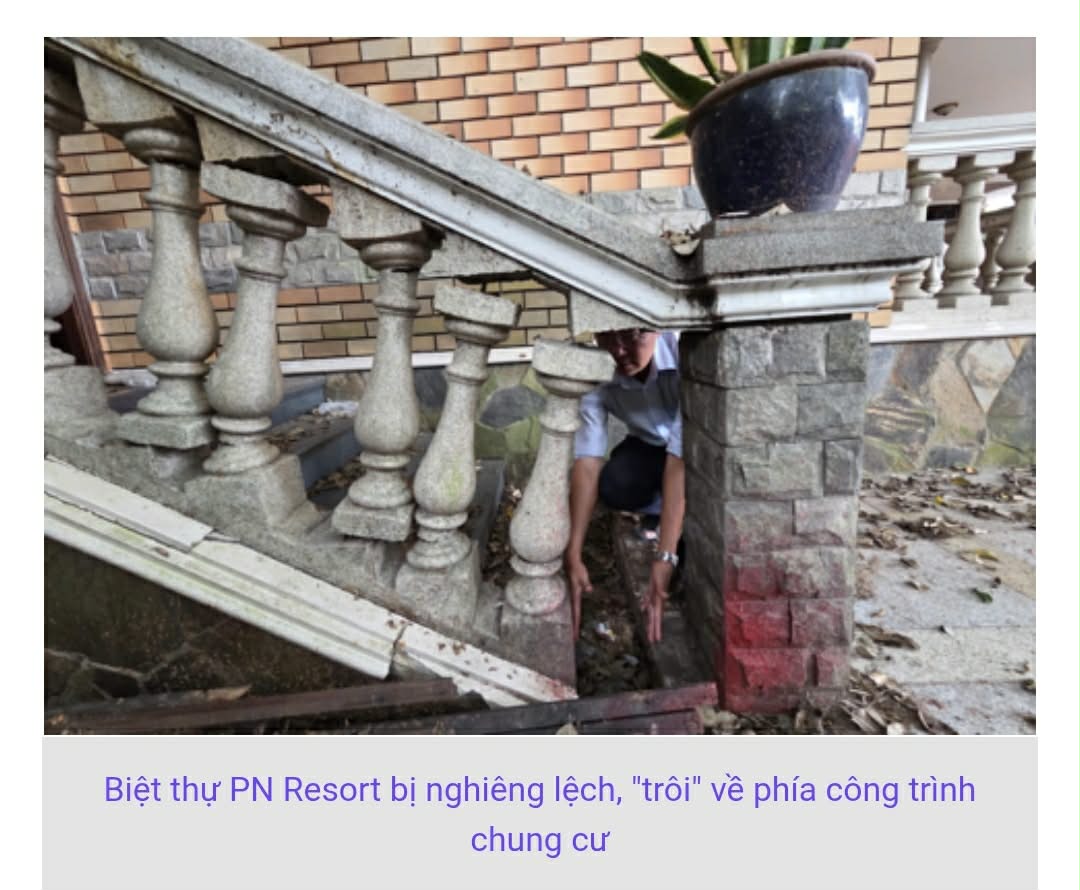 Chuyện lạ ở phường Bình Hòa, TP.HCM: Tan nát khu nghỉ dưỡng 4 sao vì… móng chung cư?!