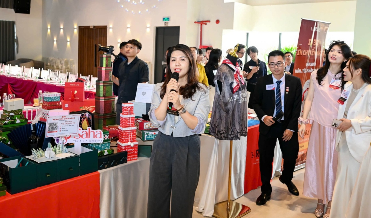 Doanh nhân Lê Họa My tại sự kiện vừa qua