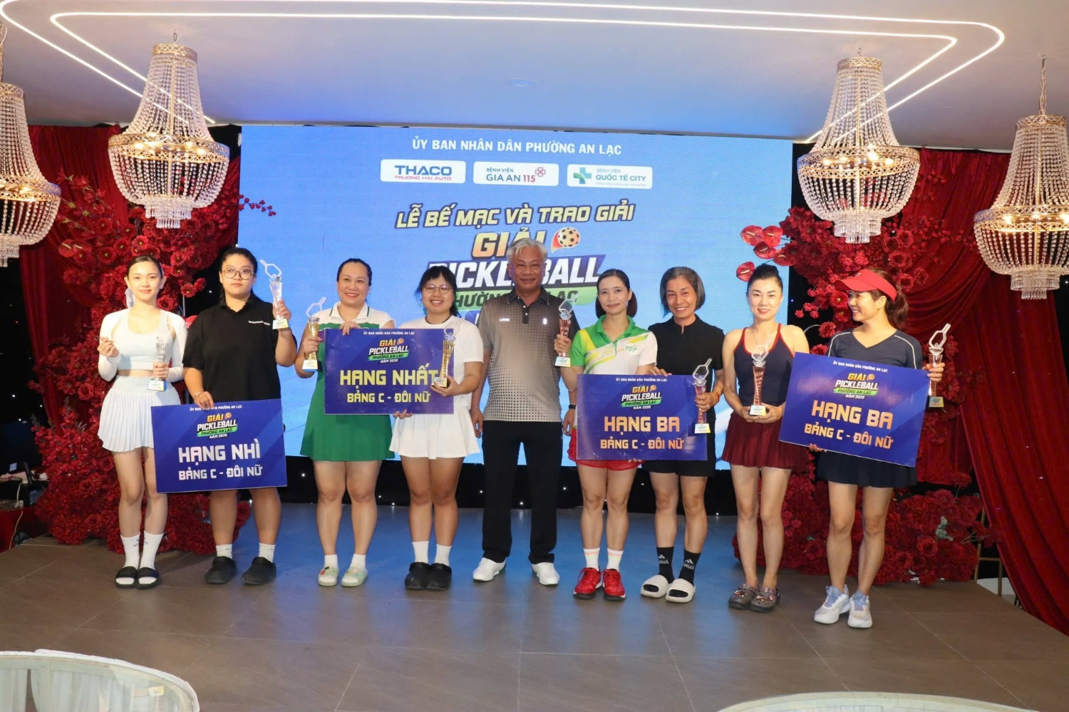 Các vận động viên đoạt giải Nhất - Nhì Ba